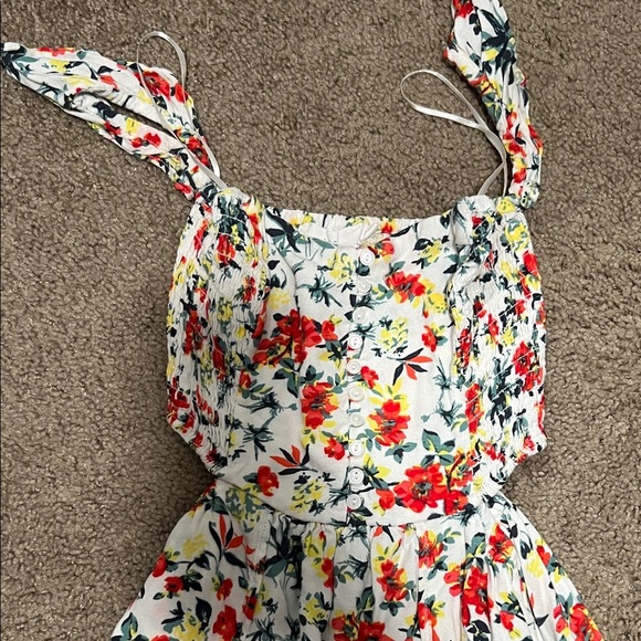 Lush Floral Off-Shoulder Dress SIZE XS - Picture 5 of 7